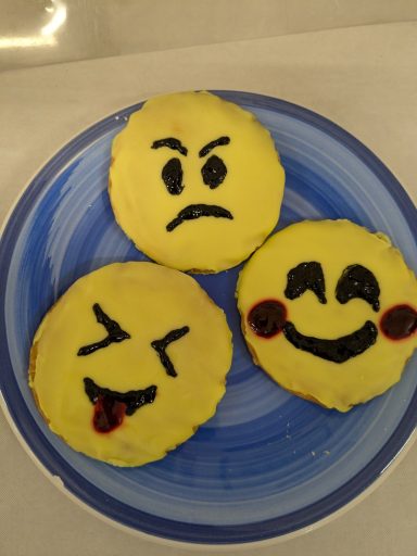 More cookie faces!