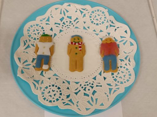 Three Gingerbread Men